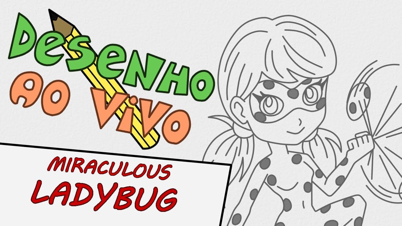 Aprenda a Desenhar Miraculous Ladybug em estilo chibi.