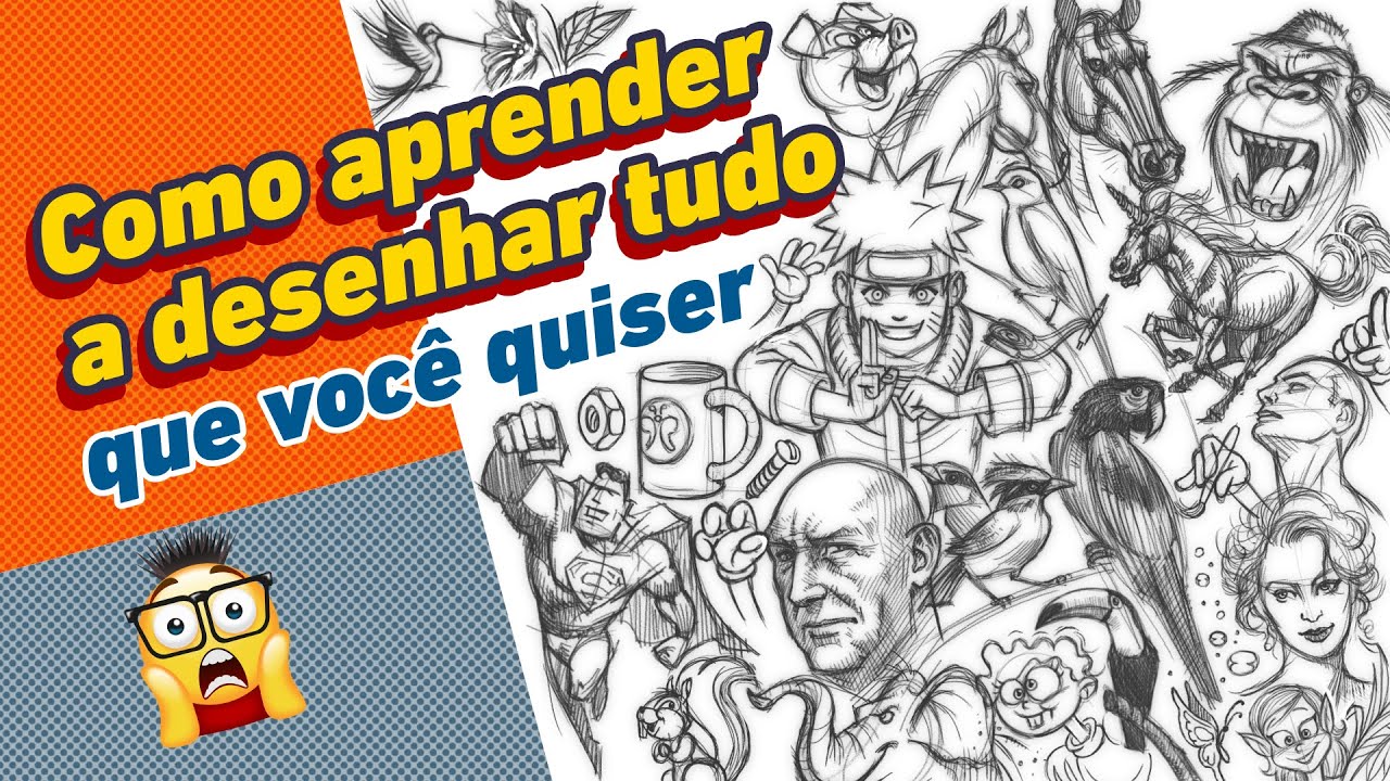 [DICA] Como Aprender a Desenhar Tudo que Você Quiser | Rascunhos no MYPAINT | Arte Digital