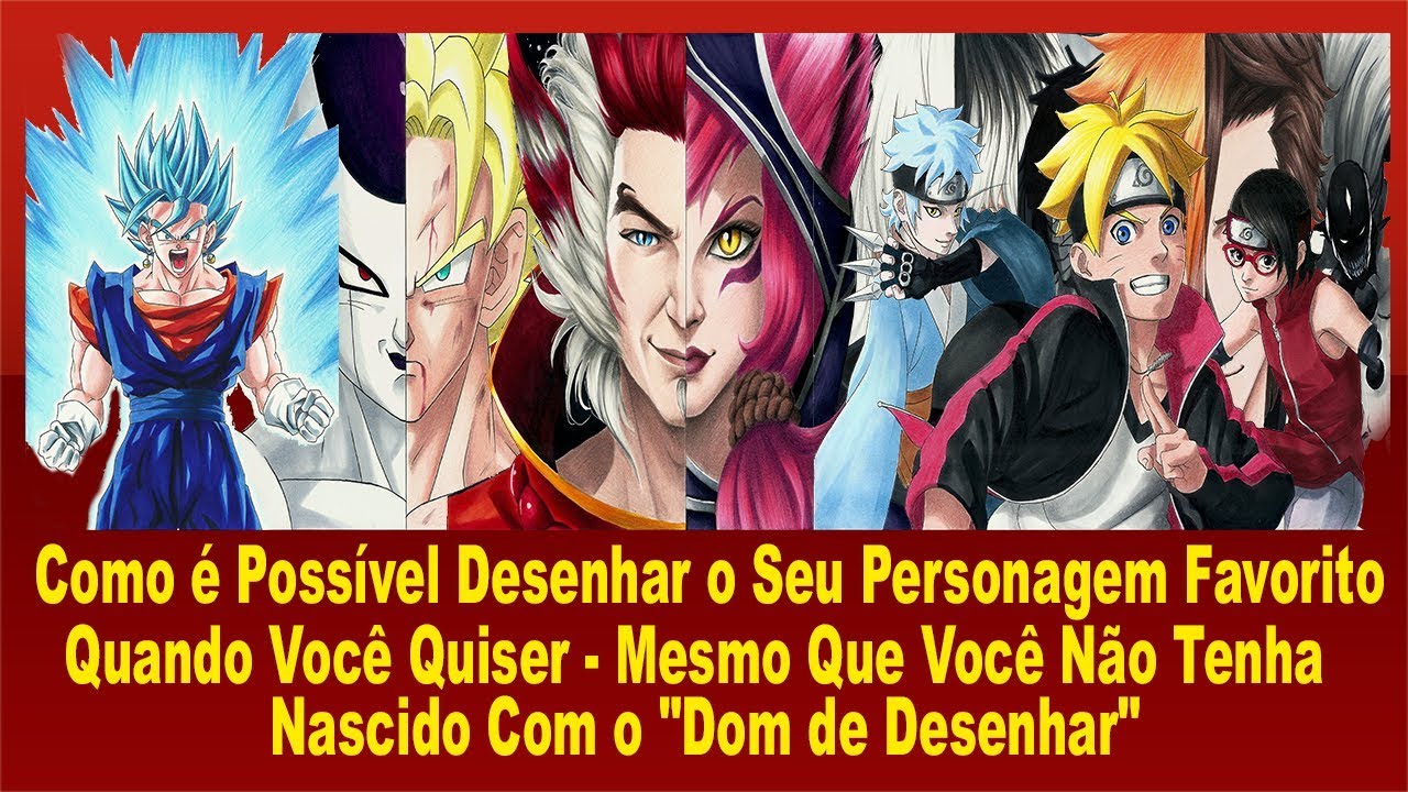 Método Fan Art - Como Aprender a Desenhar do Zero - Desenhar Mangá e Anime Com Mayara Rodrigues.
