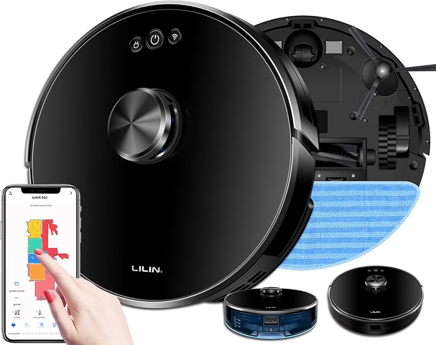 Robô Aspirador Lilin: uma Ajuda Extra para Mães Cuidarem da Limpeza com Crianças Pequenas